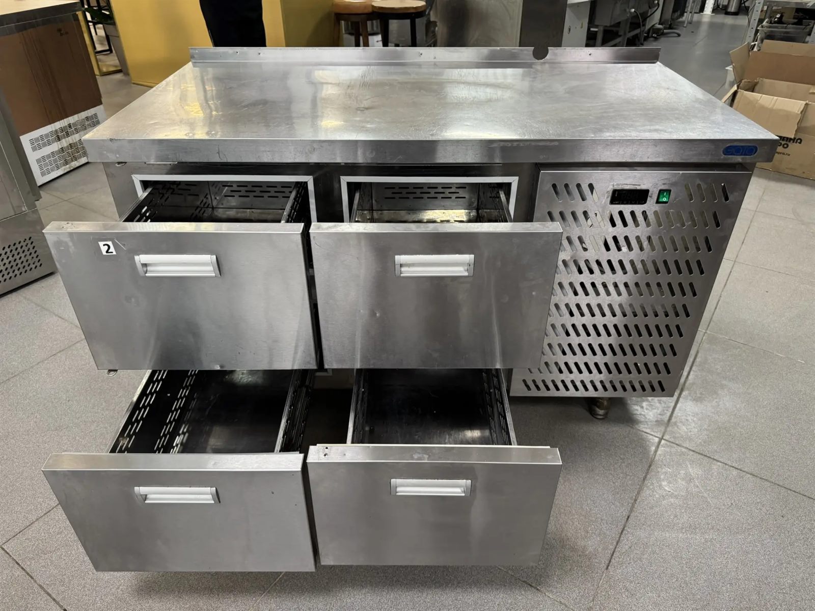 Стол холодильный Eqta Smart СШС-4,0 GN-1400 — фото 4