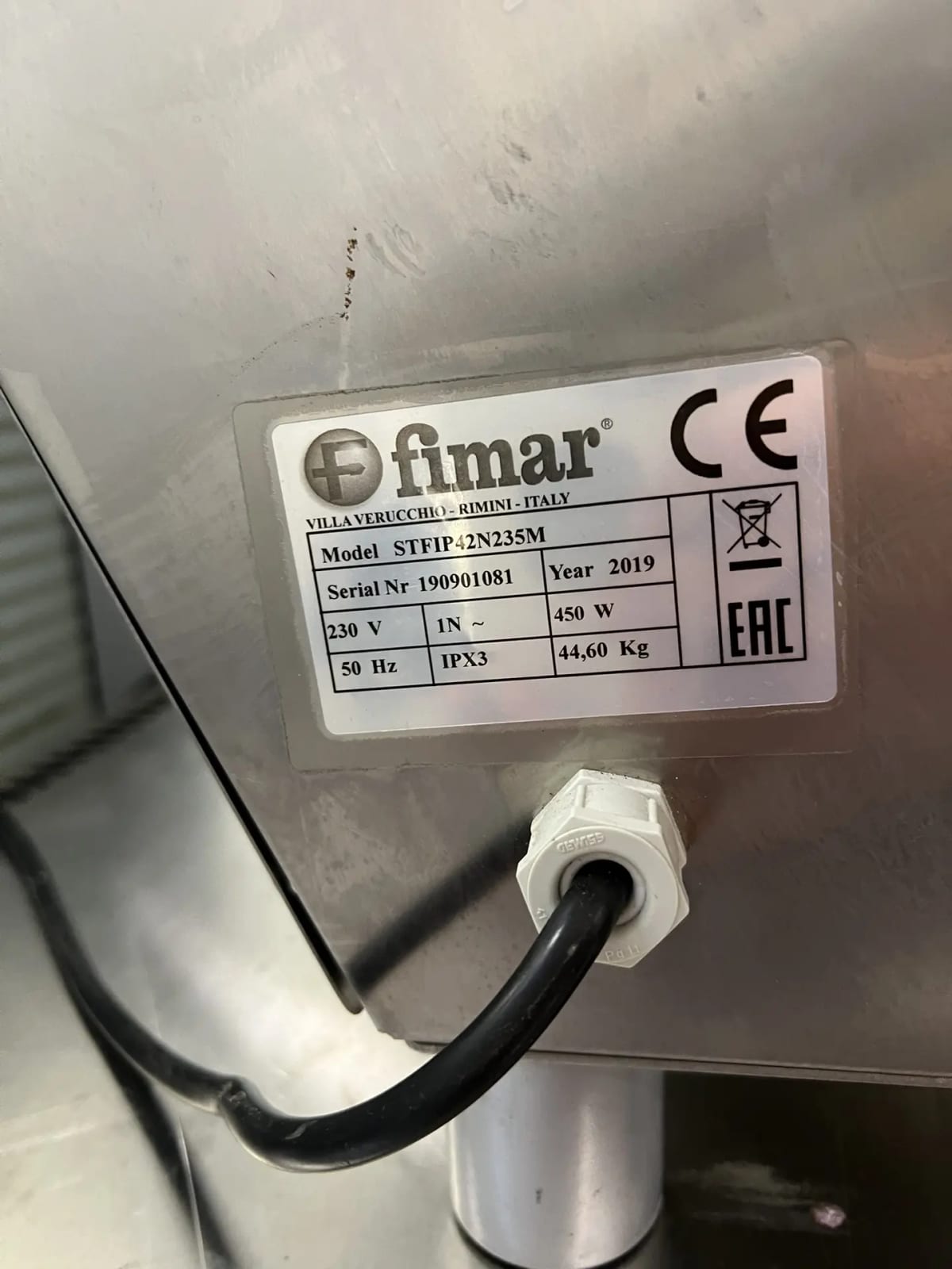 Тестораскаточная машина для пиццы FIMAR FIP/42 — фото 7
