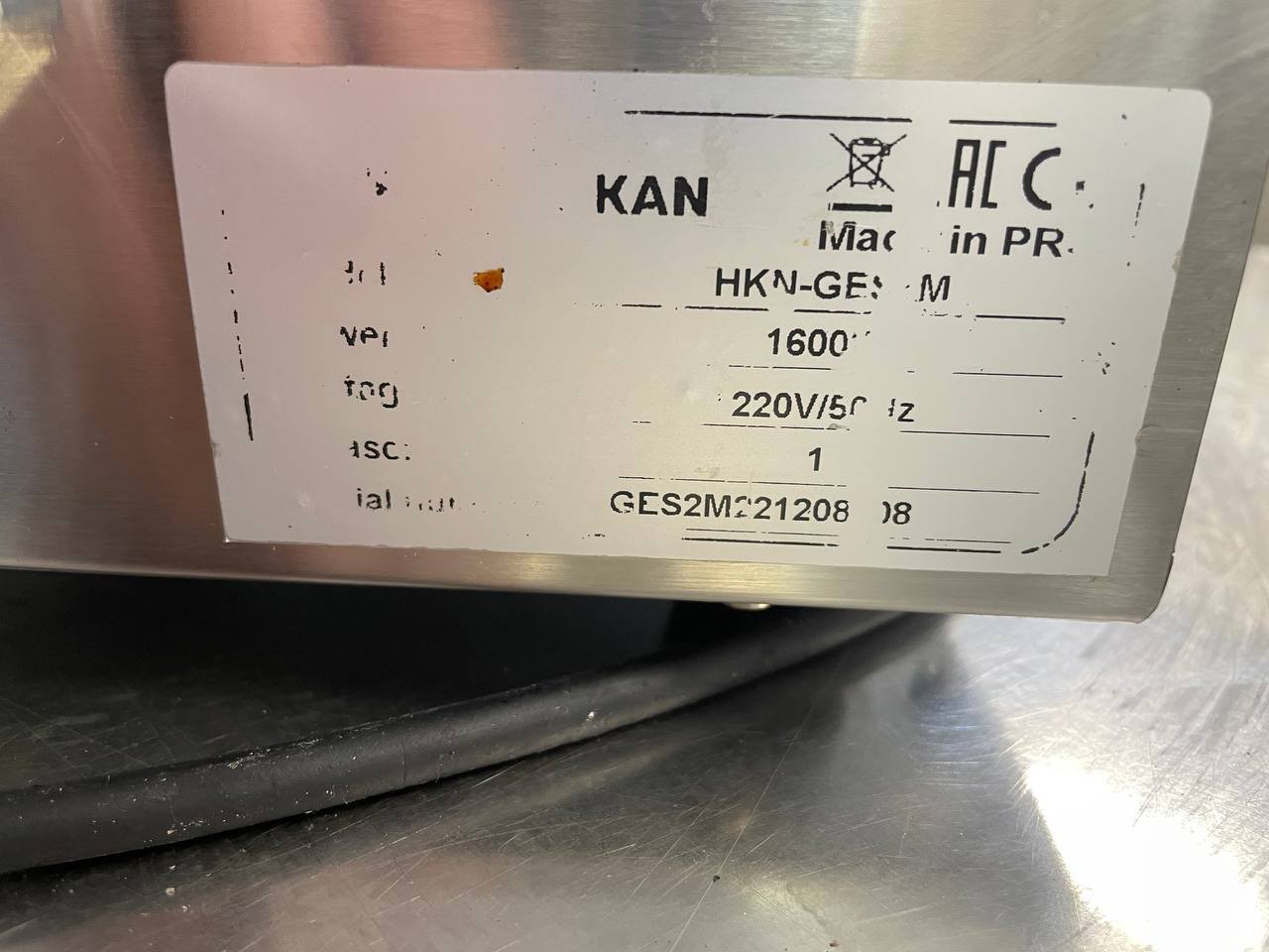 Вафельница Hurakan HKN-GES1M — фото 10
